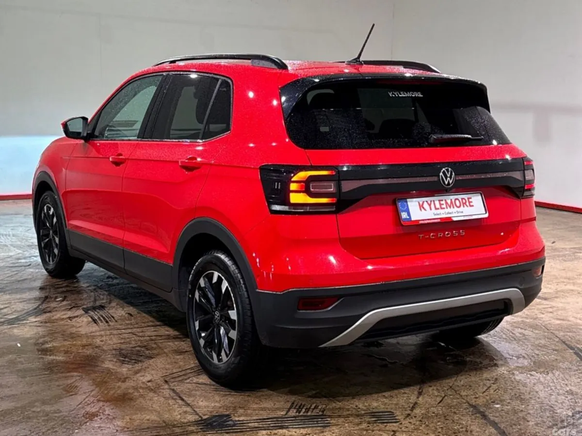 Volkswagen T-Cross SUV, Petrol, 2021, Red