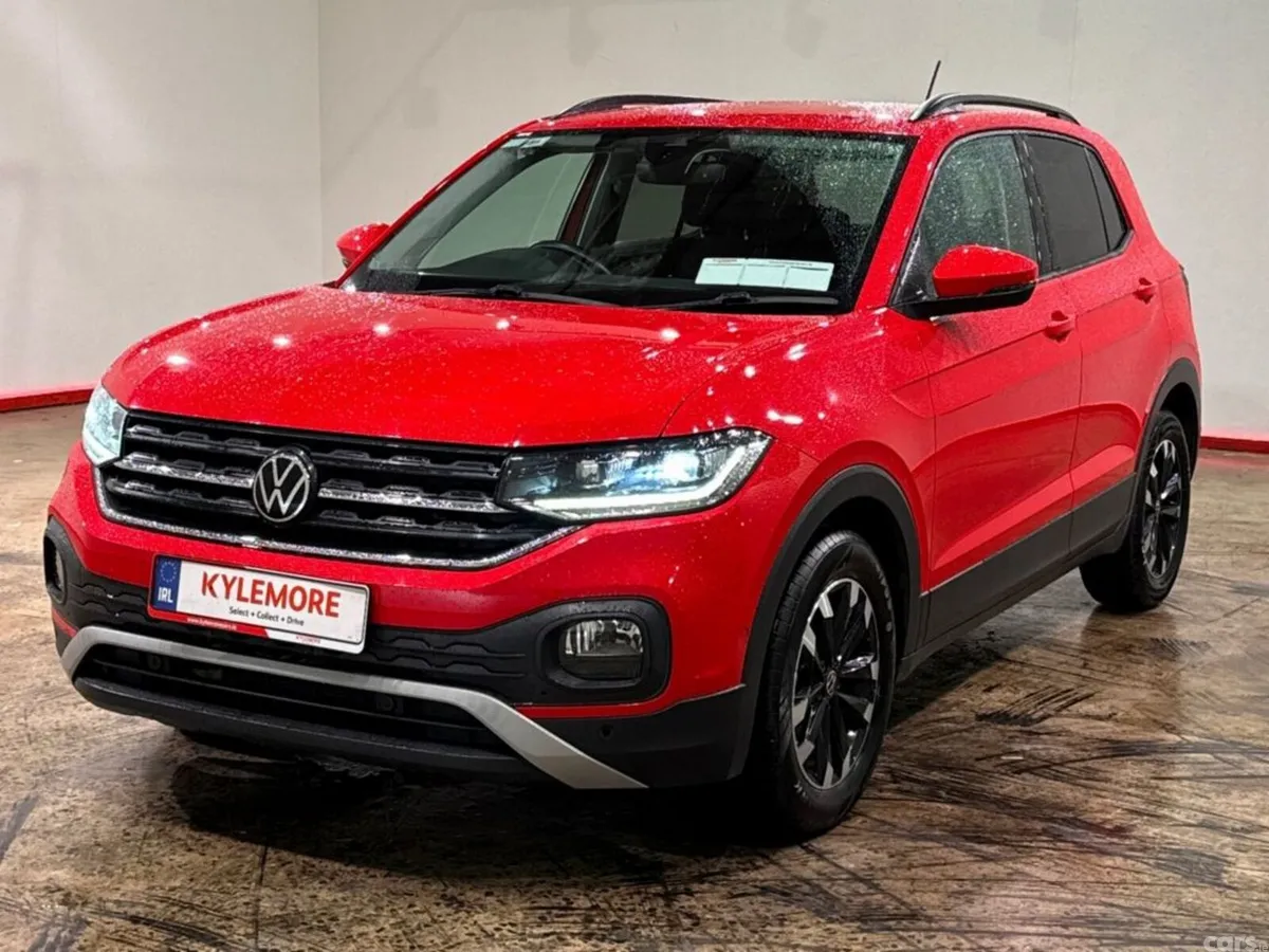 Volkswagen T-Cross SUV, Petrol, 2021, Red