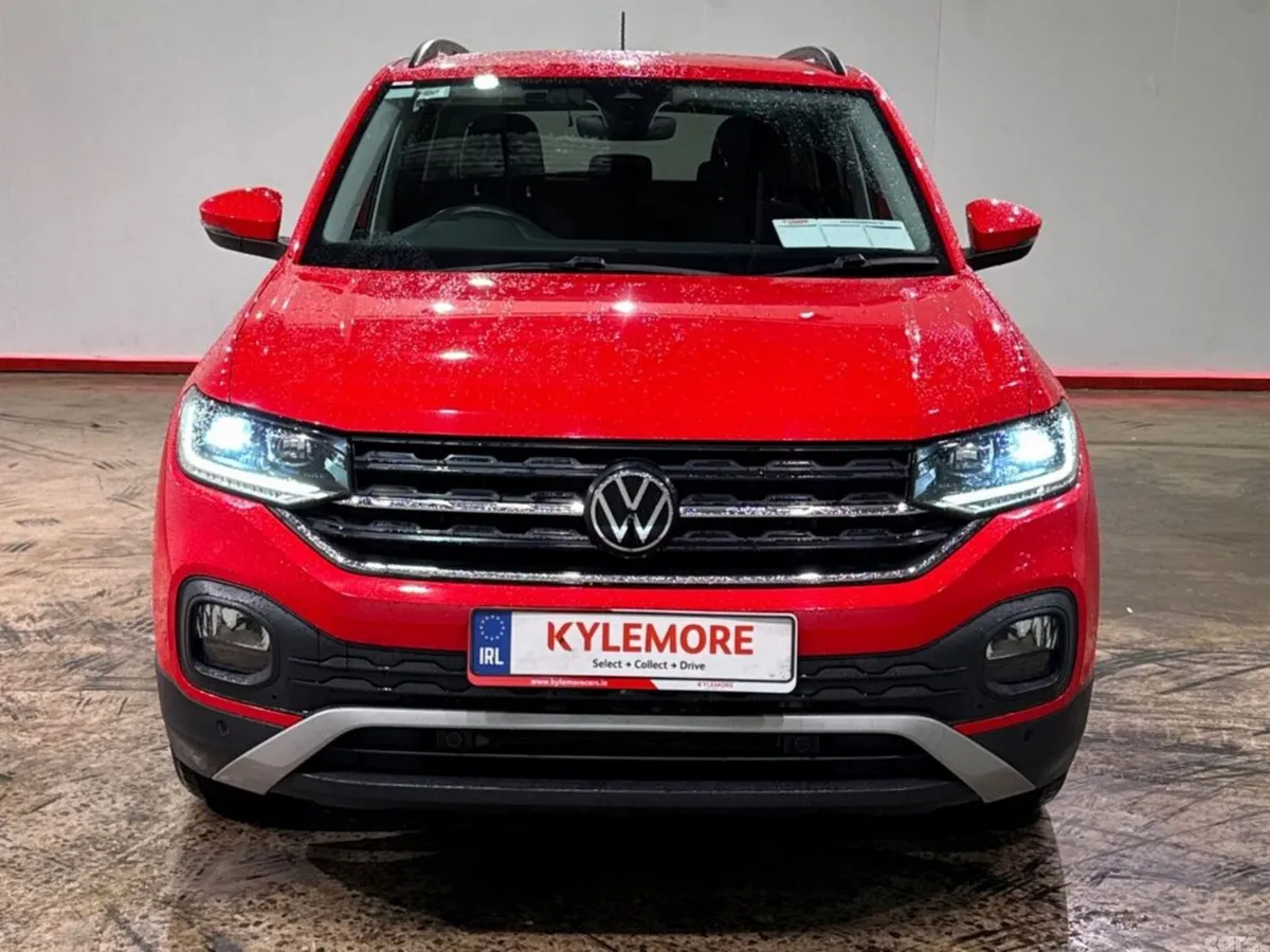 Volkswagen T-Cross SUV, Petrol, 2021, Red
