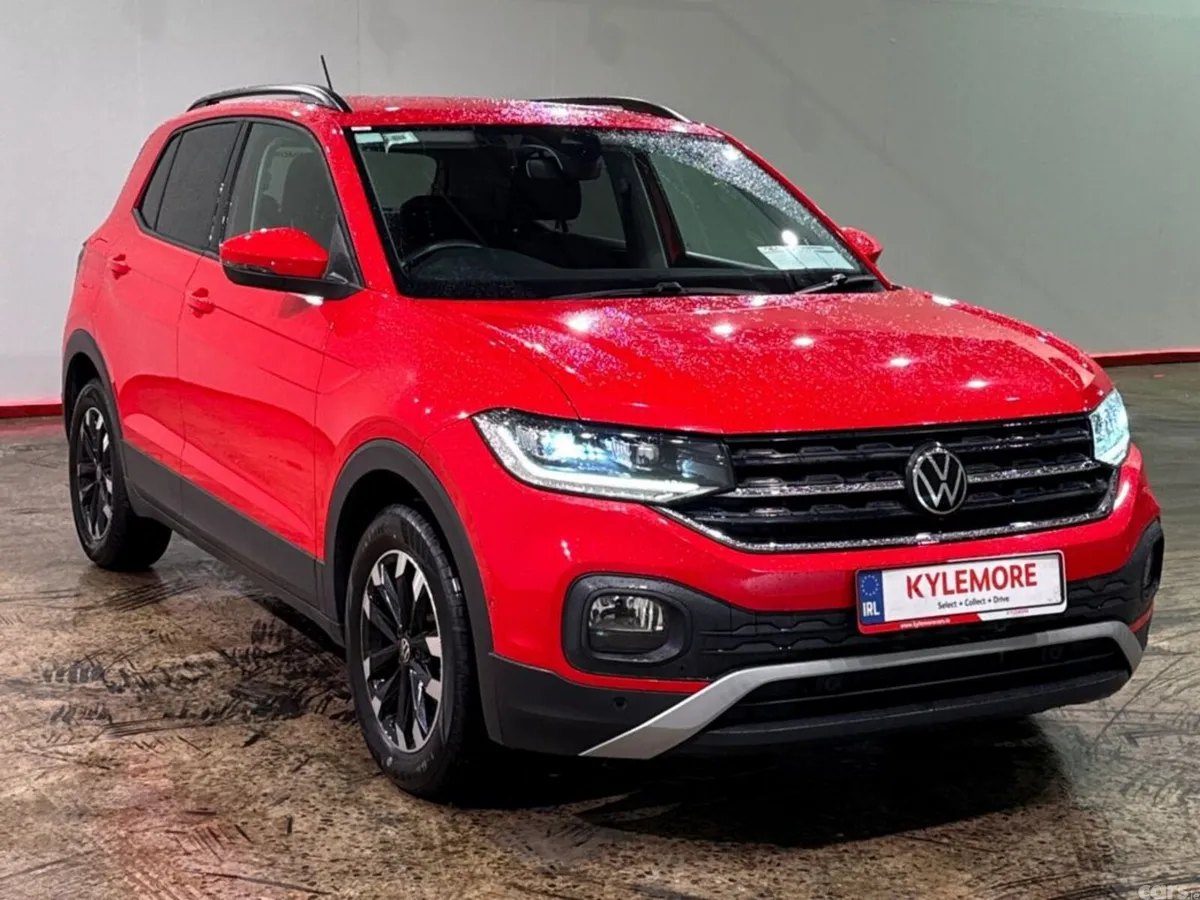 Volkswagen T-Cross SUV, Petrol, 2021, Red