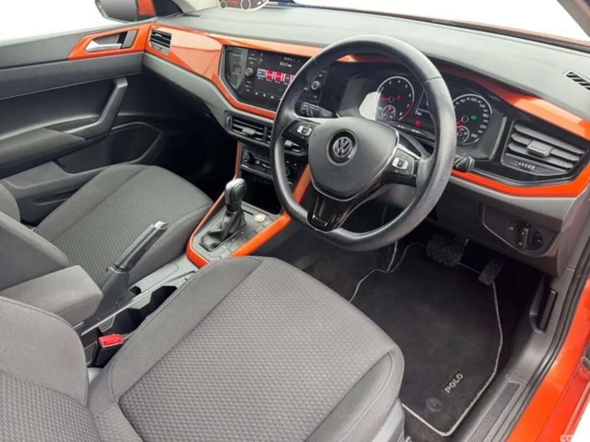 Volkswagen Polo Hatchback, Petrol, 2020, Orange