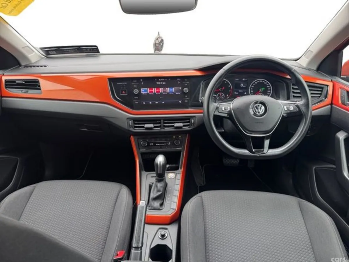 Volkswagen Polo Hatchback, Petrol, 2020, Orange