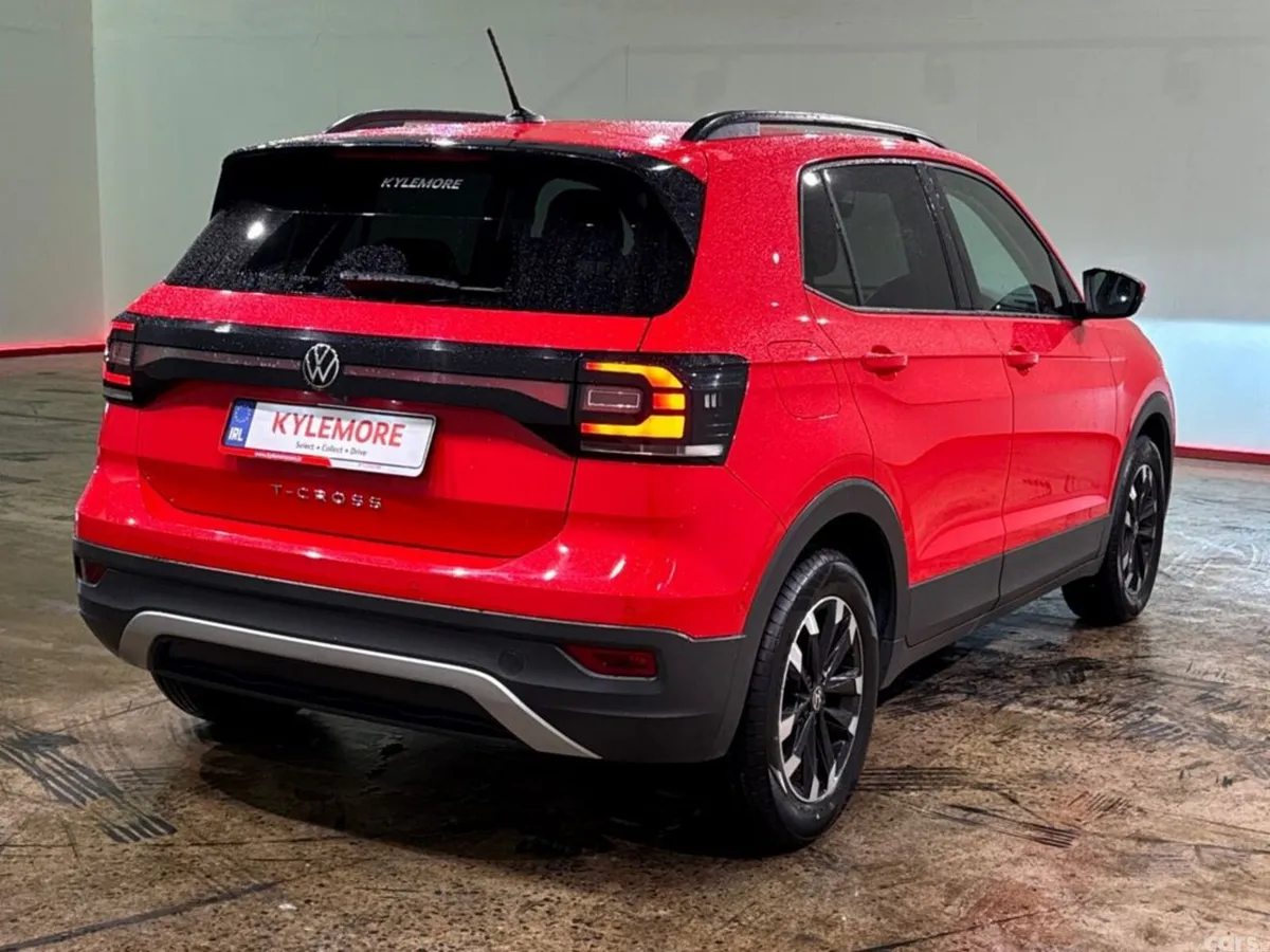 Volkswagen T-Cross SUV, Petrol, 2021, Red
