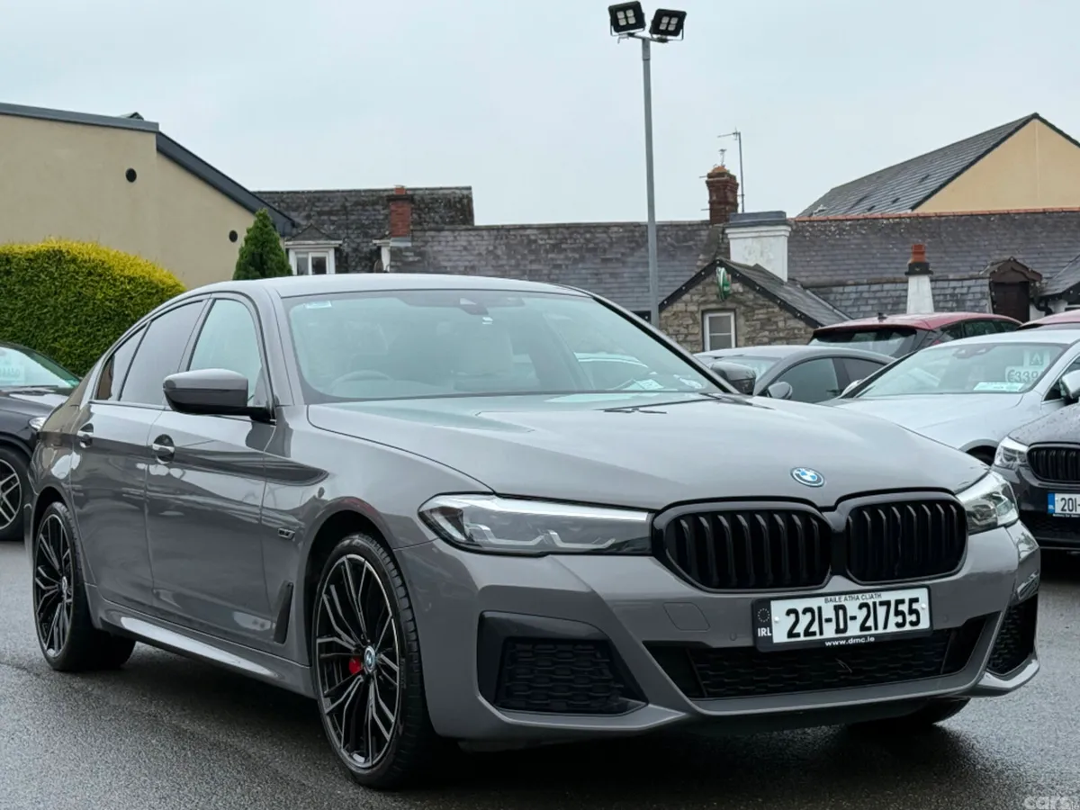 BMW 5-Series Saloon, Petrol Plug-in Hybrid, 2022, Grey