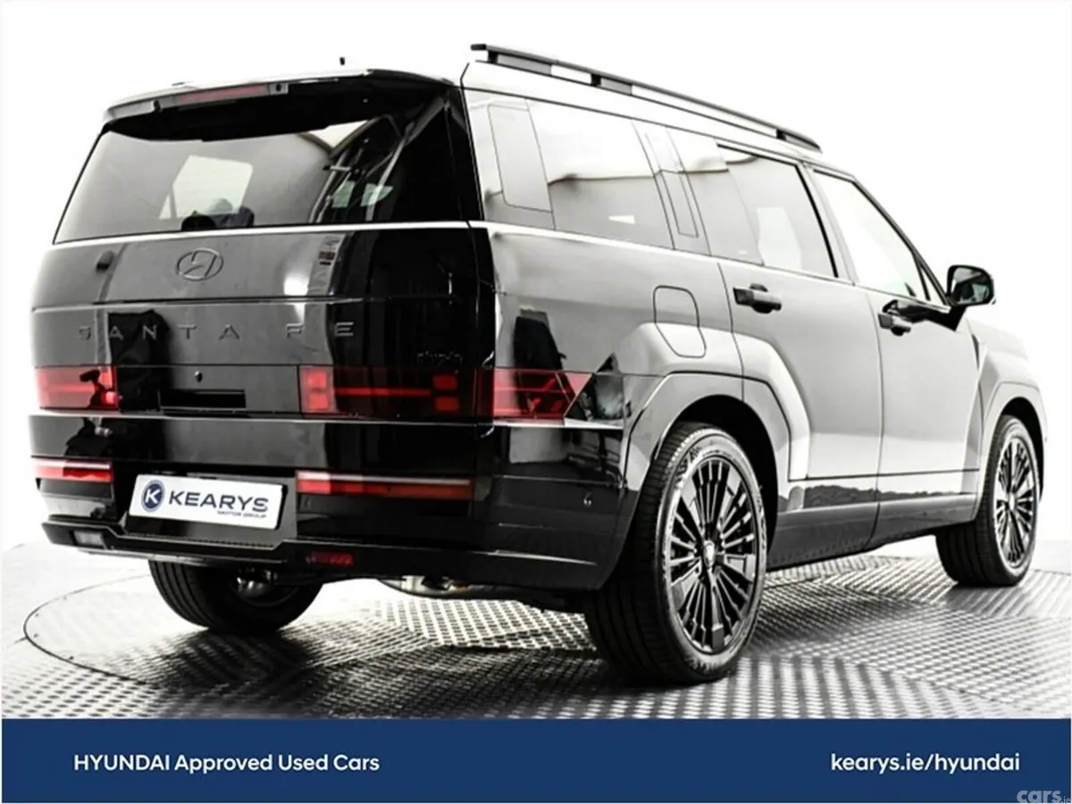 Hyundai Santa Fe SUV, Petrol Plug-in Hybrid, 2025, Black