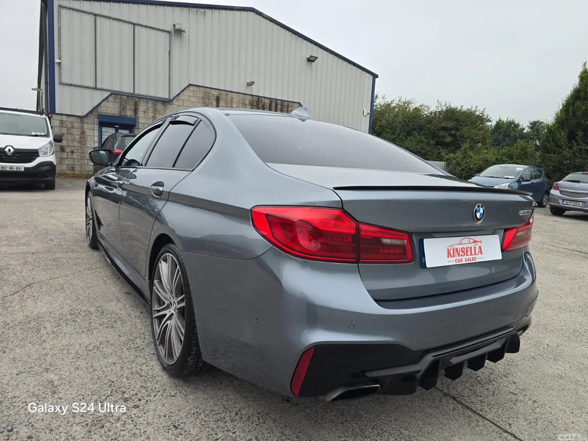 BMW 5-Series Saloon, Diesel, 2018, Blue