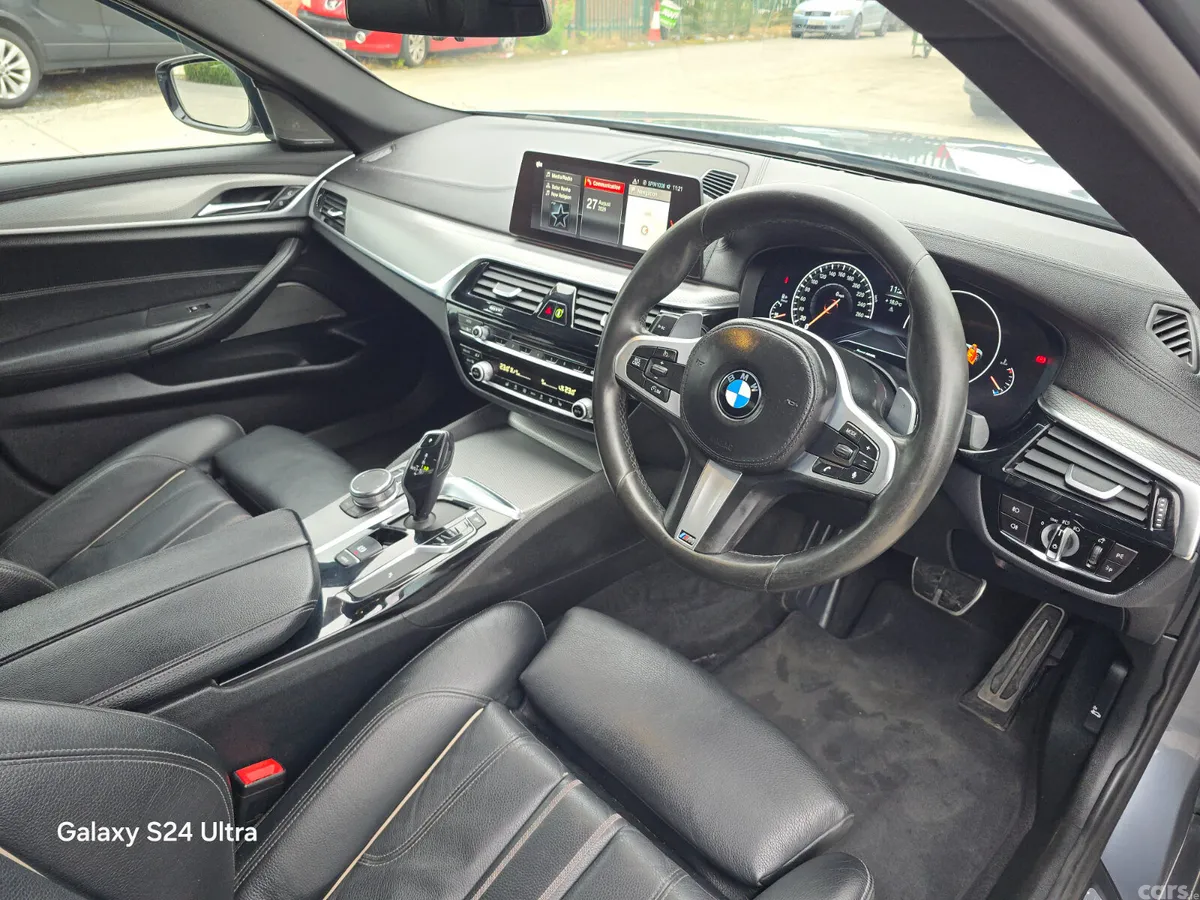 BMW 5-Series Saloon, Diesel, 2018, Blue