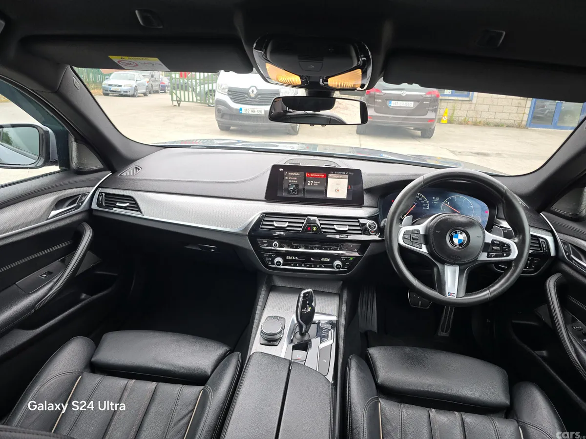 BMW 5-Series Saloon, Diesel, 2018, Blue
