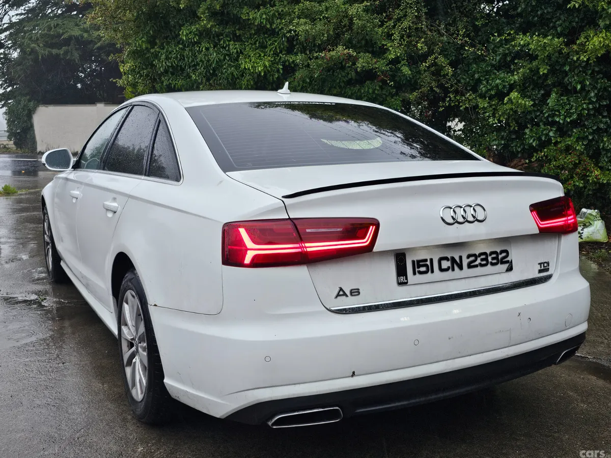 Audi A6 Saloon, Diesel, 2015, White