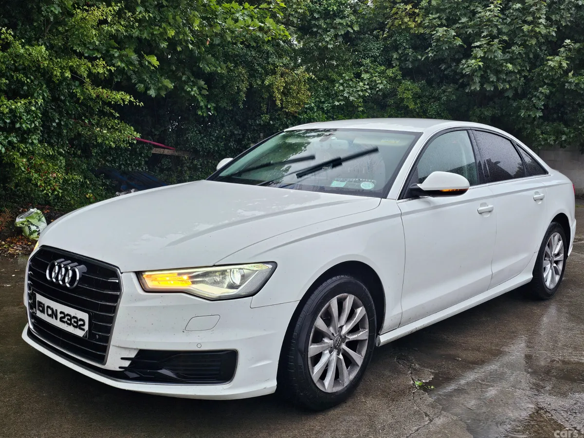 Audi A6 Saloon, Diesel, 2015, White
