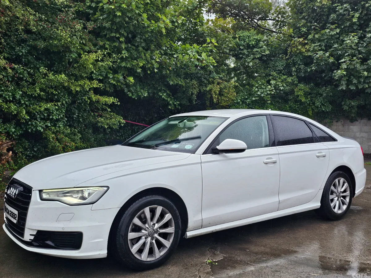 Audi A6 Saloon, Diesel, 2015, White