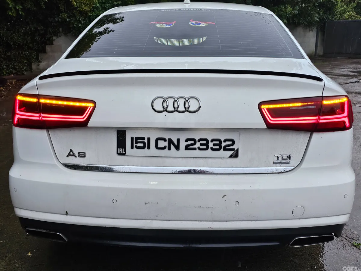 Audi A6 Saloon, Diesel, 2015, White