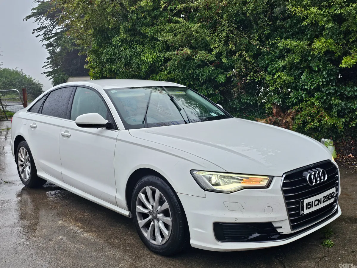 Audi A6 Saloon, Diesel, 2015, White