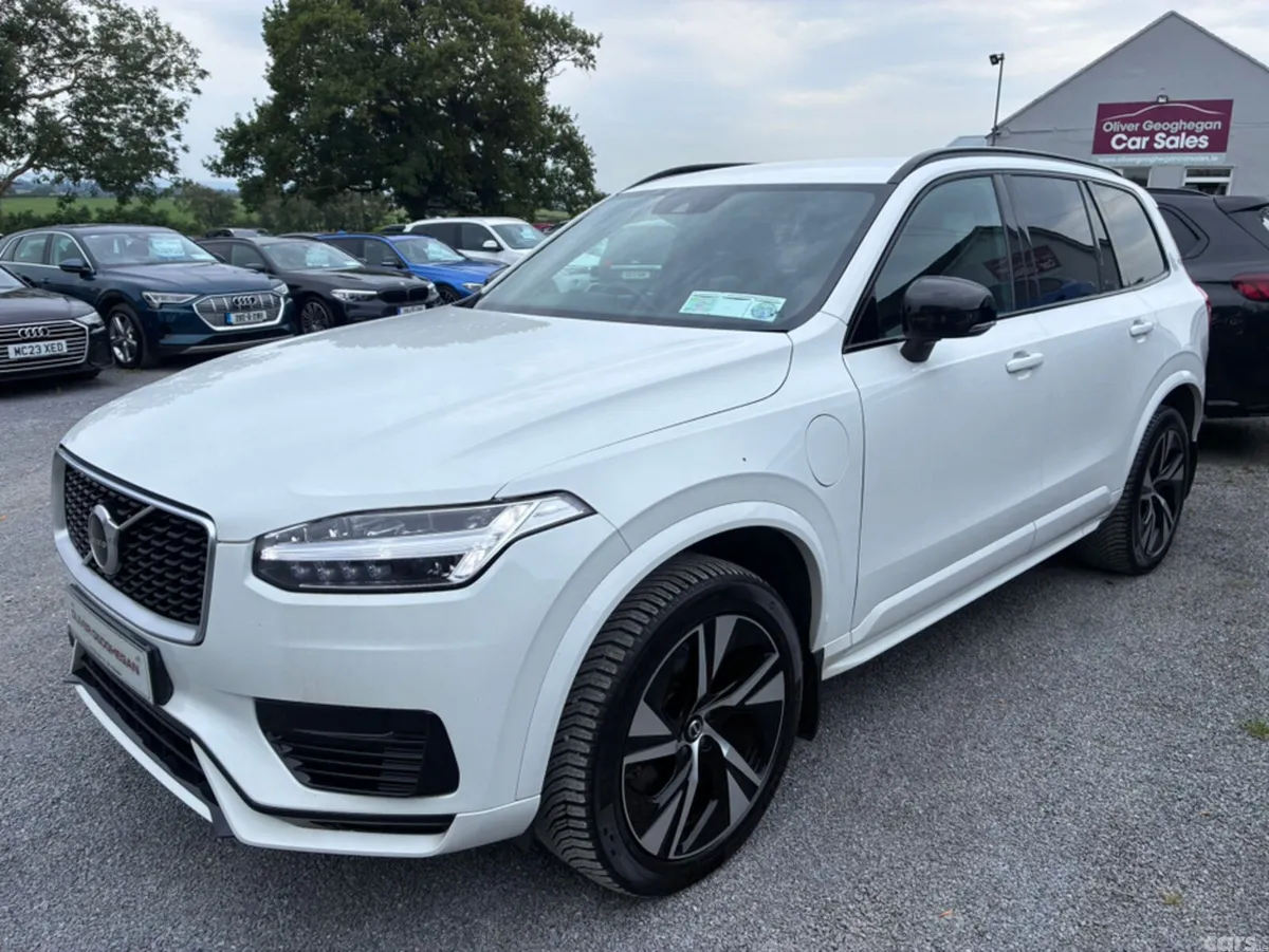 Volvo XC90 SUV, Petrol Plug-in Hybrid, 2020, White