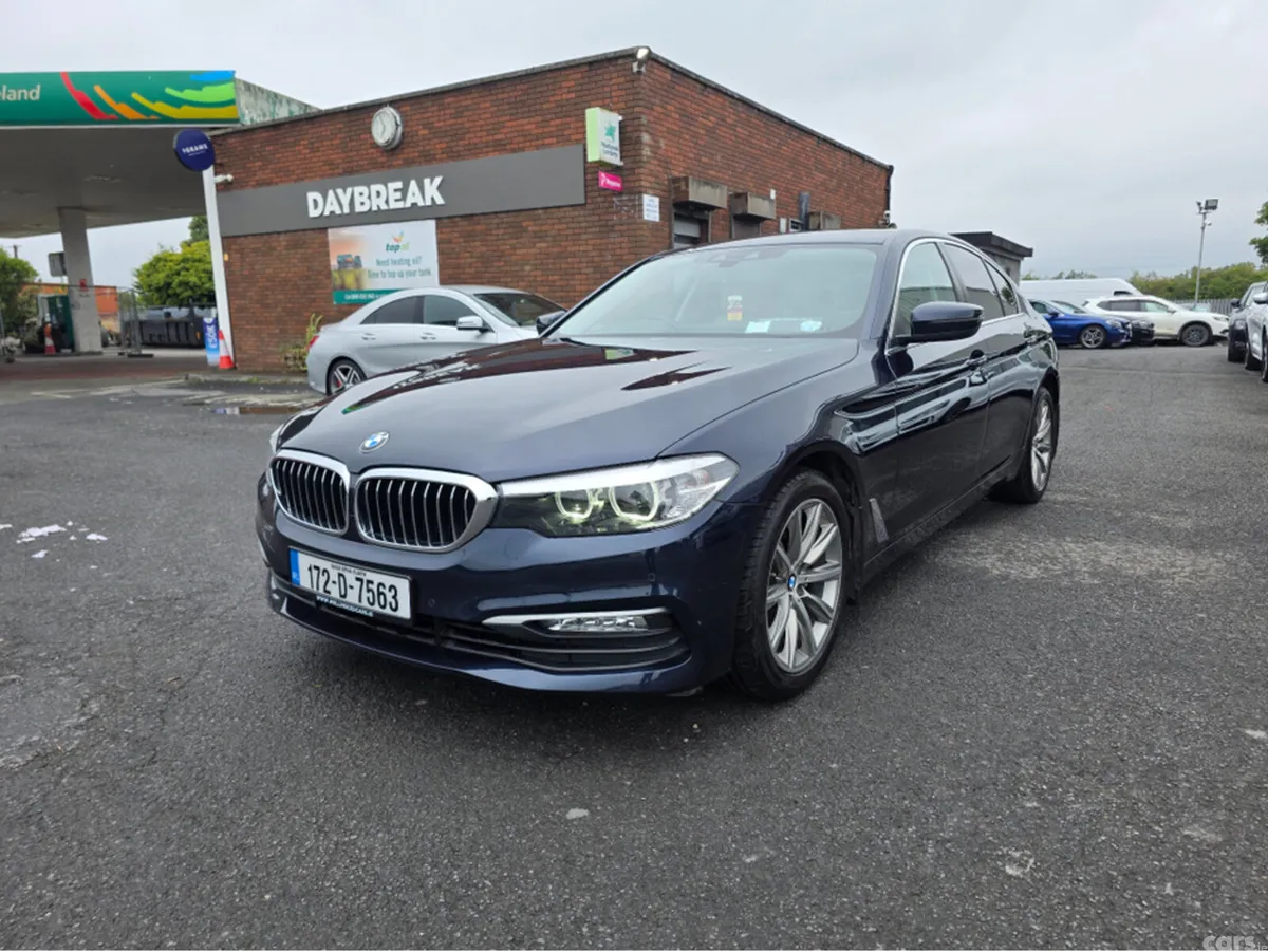 BMW 5-Series Saloon, Diesel, 2017, Blue