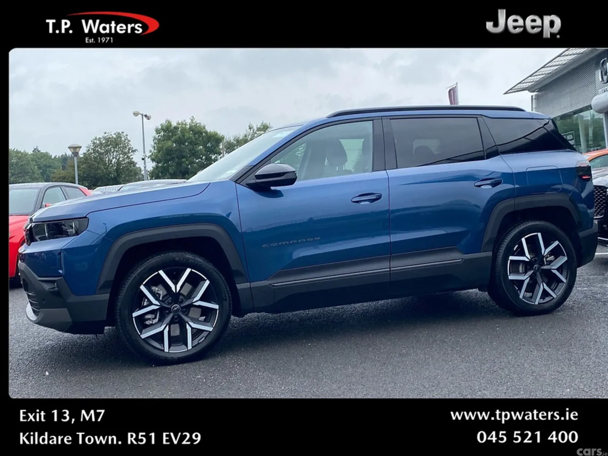 Jeep Compass SUV, Electric, 2026, Blue