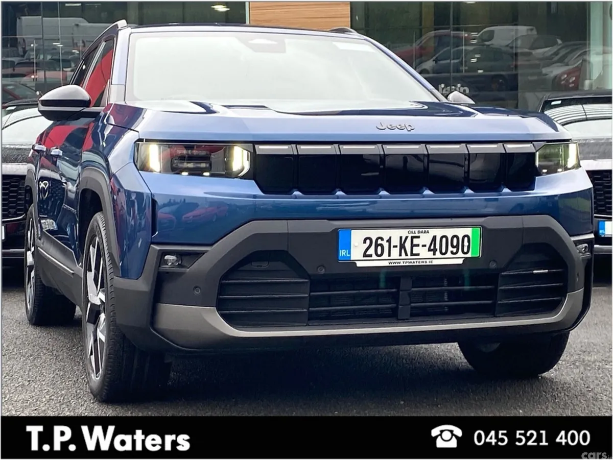 Jeep Compass SUV, Electric, 2026, Blue