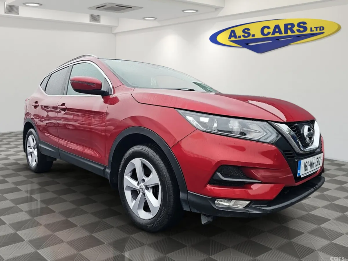 Nissan Qashqai SUV, Diesel, 2018, Red