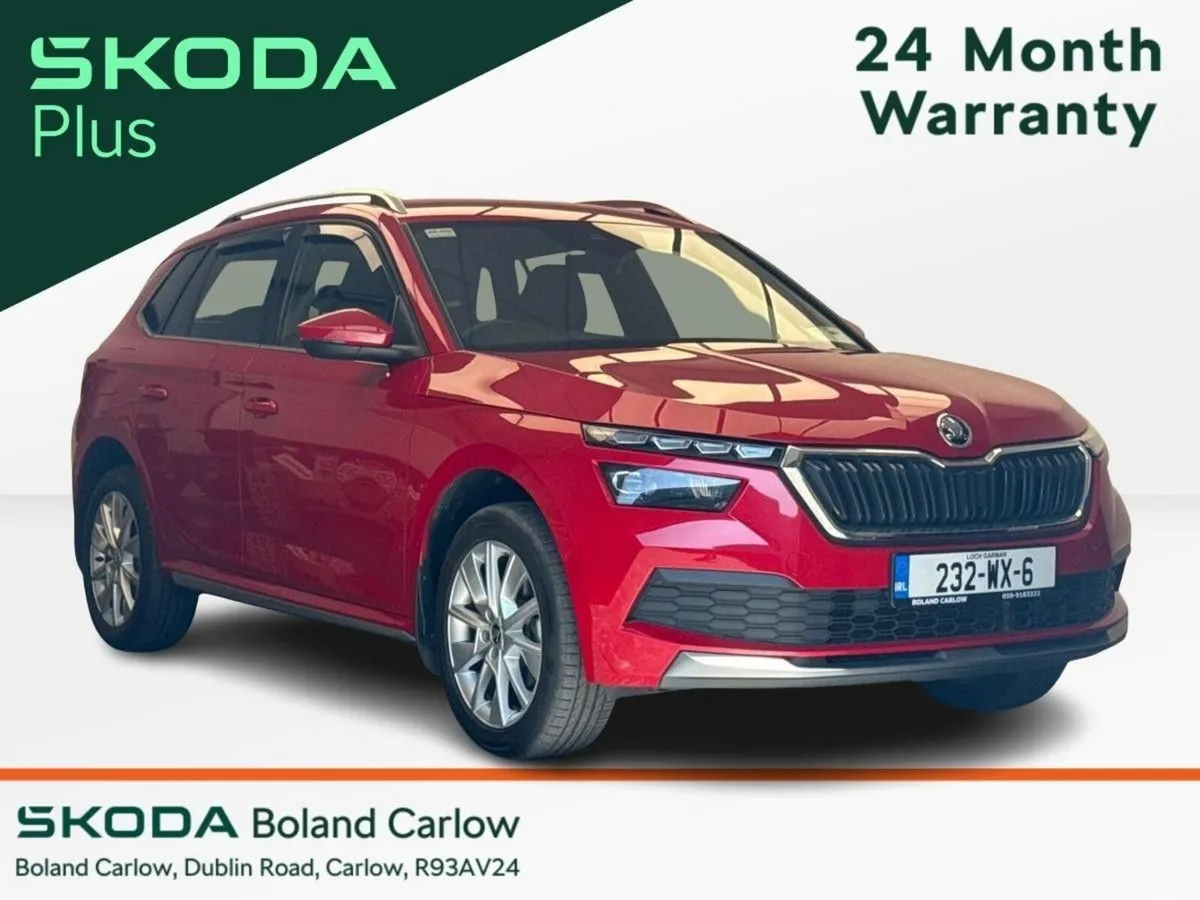 Skoda Kamiq Hatchback, Petrol, 2023, Red