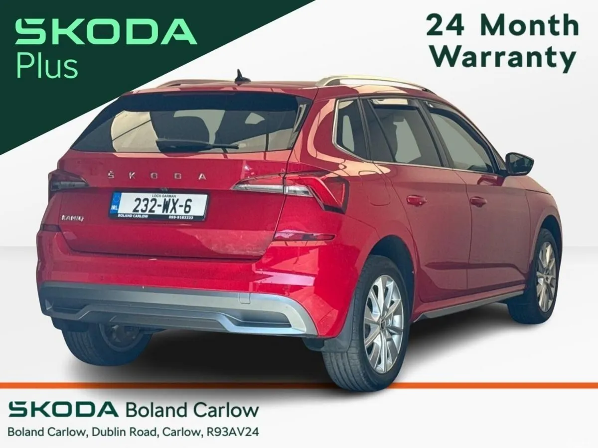 Skoda Kamiq Hatchback, Petrol, 2023, Red