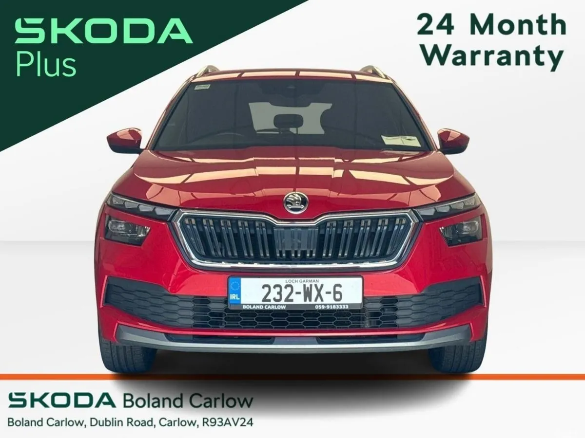 Skoda Kamiq Hatchback, Petrol, 2023, Red
