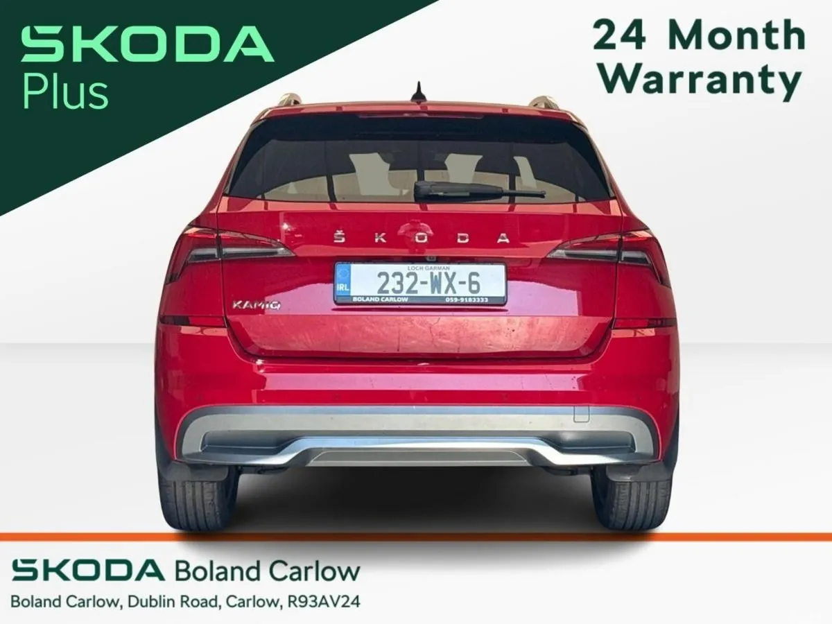 Skoda Kamiq Hatchback, Petrol, 2023, Red