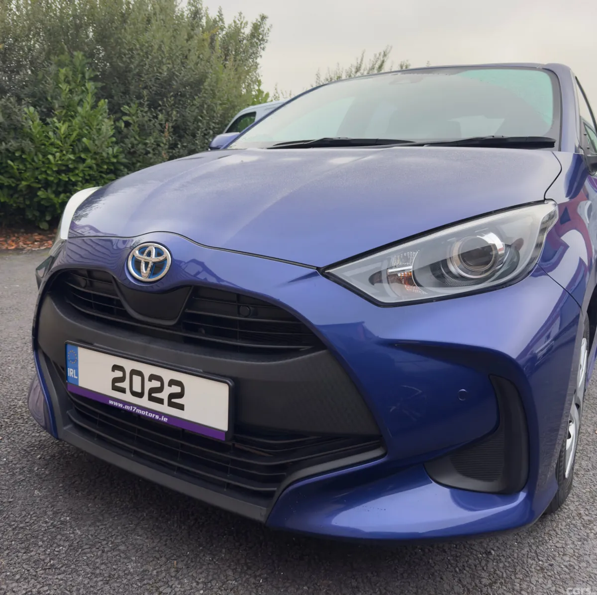Toyota Yaris Hatchback, Petrol Hybrid, 2022, Blue