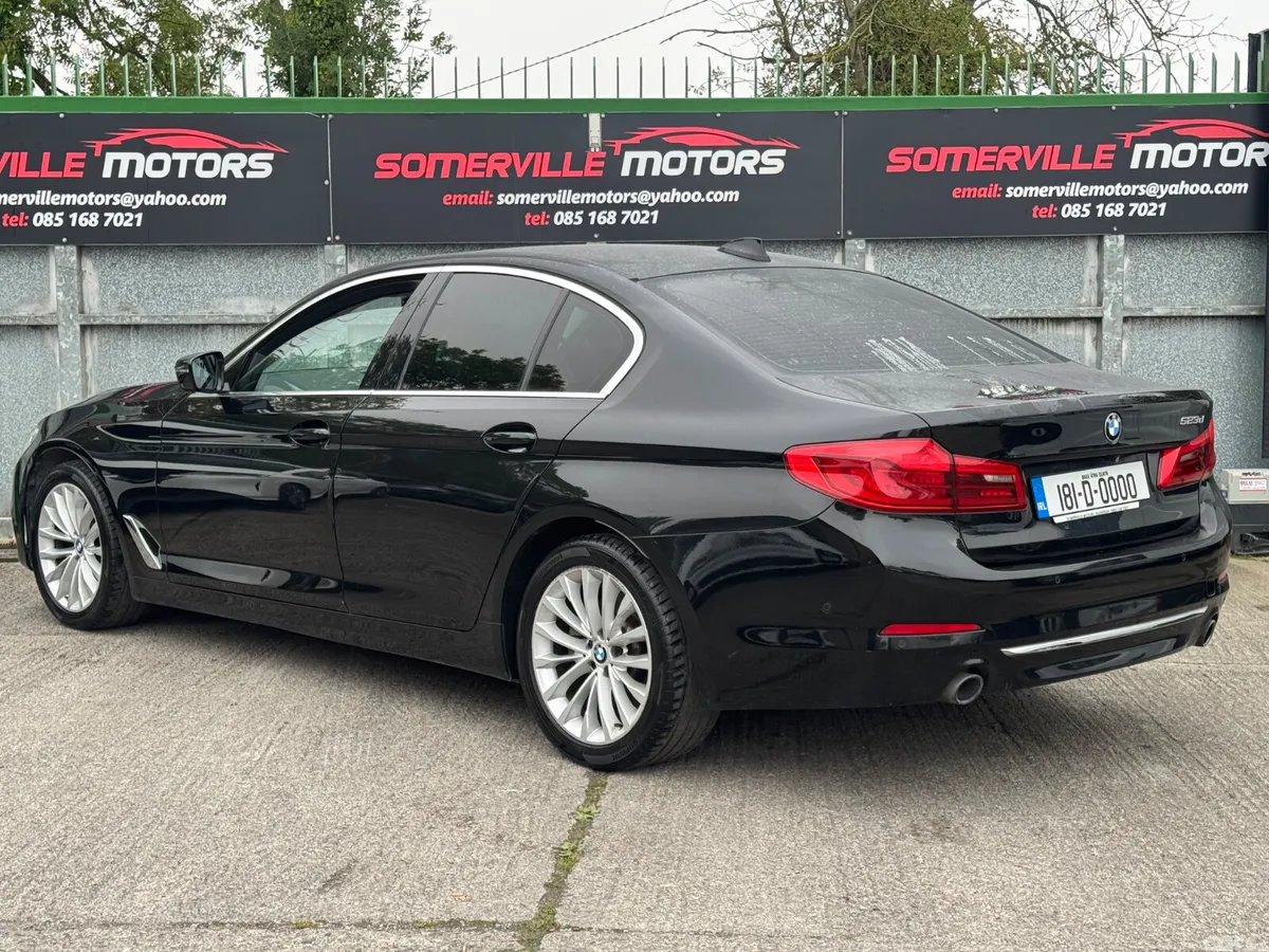 BMW 5-Series Saloon, Diesel, 2018, Black