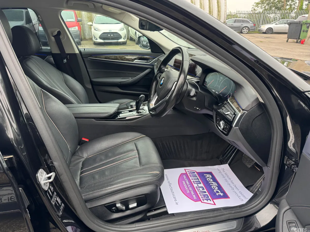 BMW 5-Series Saloon, Diesel, 2018, Black