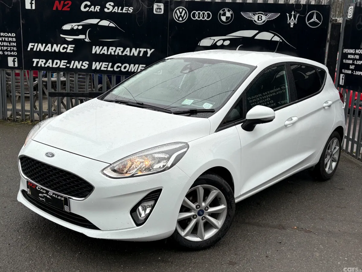 Ford Fiesta Hatchback, Petrol, 2019, White