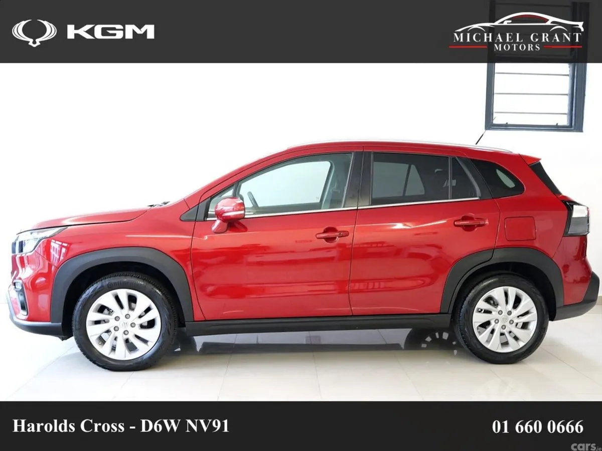 Suzuki SX4 S-Cross SUV, Petrol Hybrid, 2023, Red