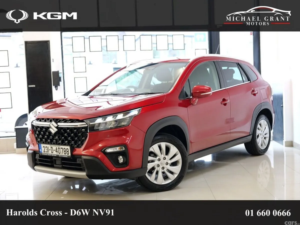 Suzuki SX4 S-Cross SUV, Petrol Hybrid, 2023, Red