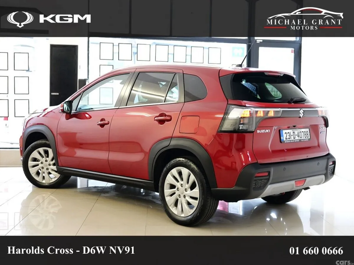 Suzuki SX4 S-Cross SUV, Petrol Hybrid, 2023, Red