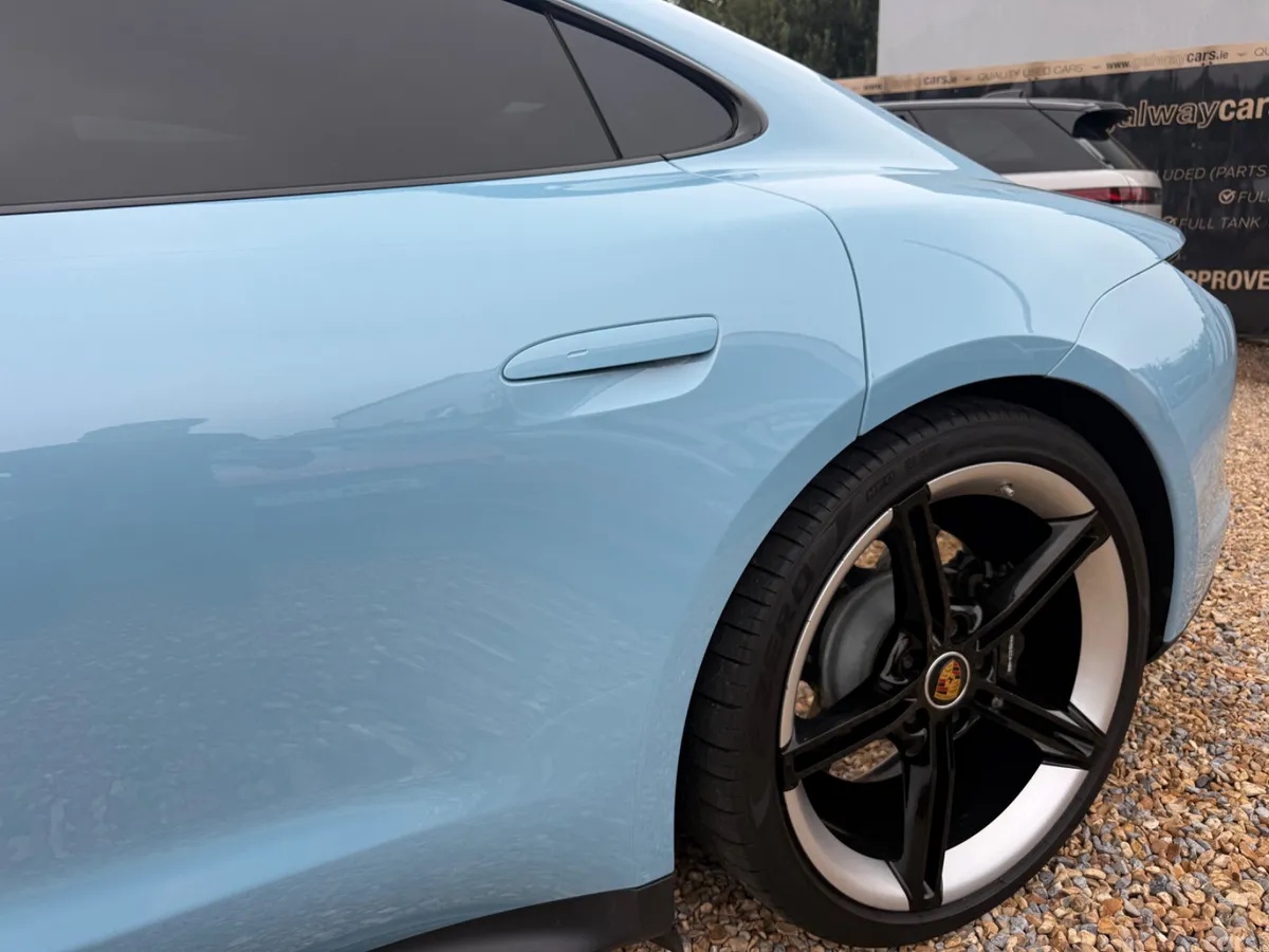 Porsche Taycan Saloon, Electric, 2023, Blue