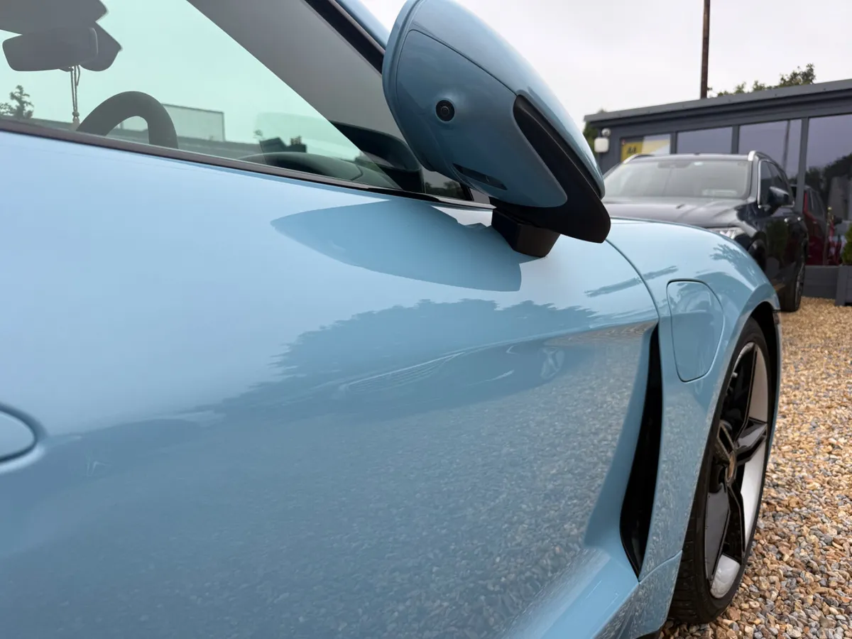 Porsche Taycan Saloon, Electric, 2023, Blue