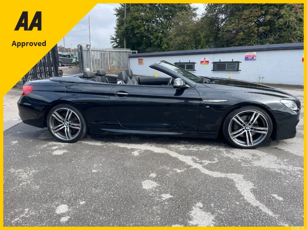 BMW 6-Series Convertible, Diesel, 2018, Black