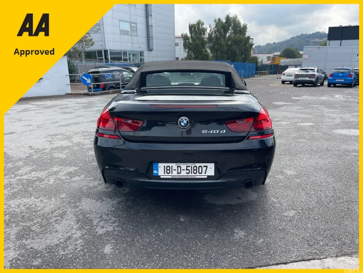BMW 6-Series Convertible, Diesel, 2018, Black