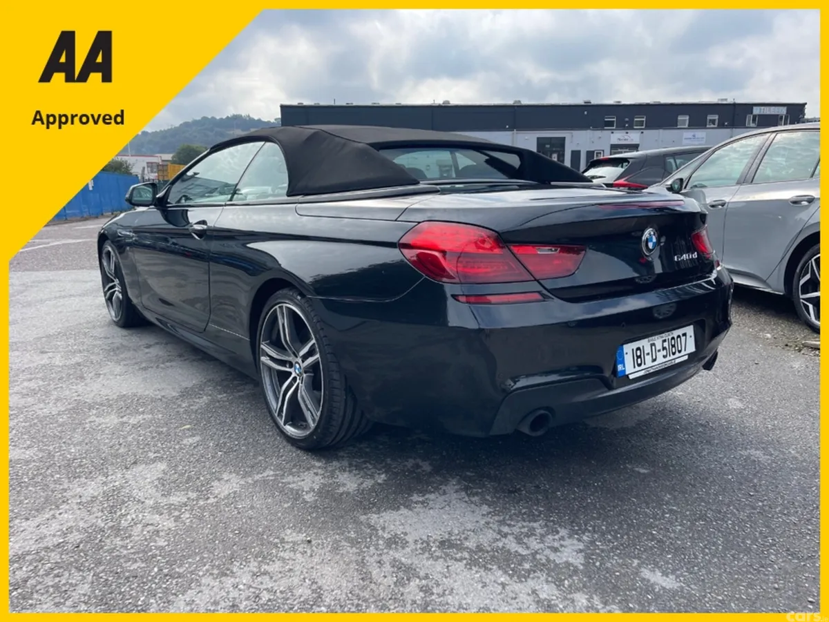 BMW 6-Series Convertible, Diesel, 2018, Black