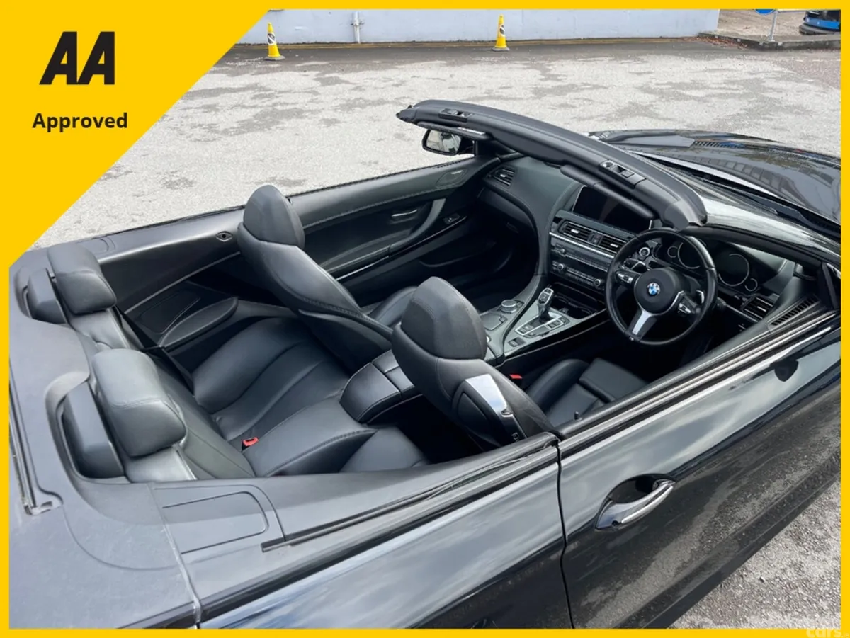 BMW 6-Series Convertible, Diesel, 2018, Black