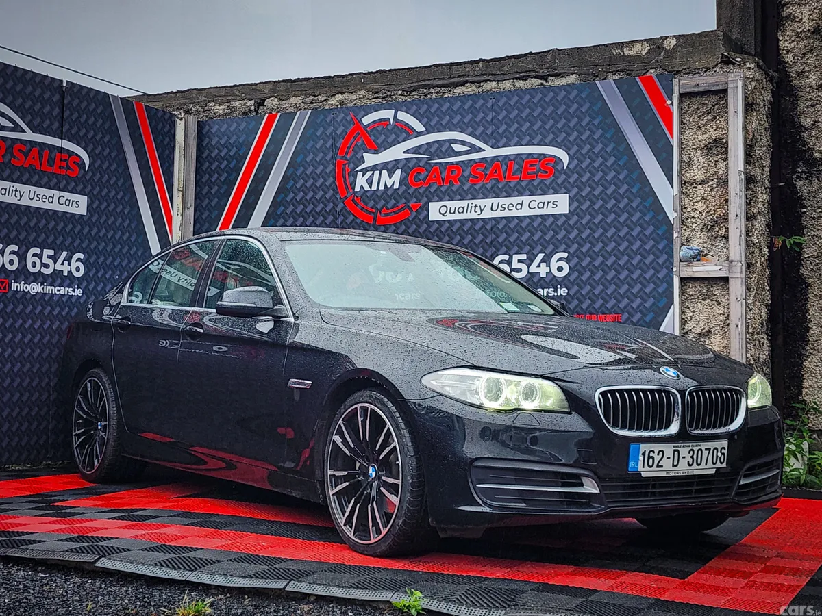 BMW 5-Series Saloon, Diesel, 2016, Black