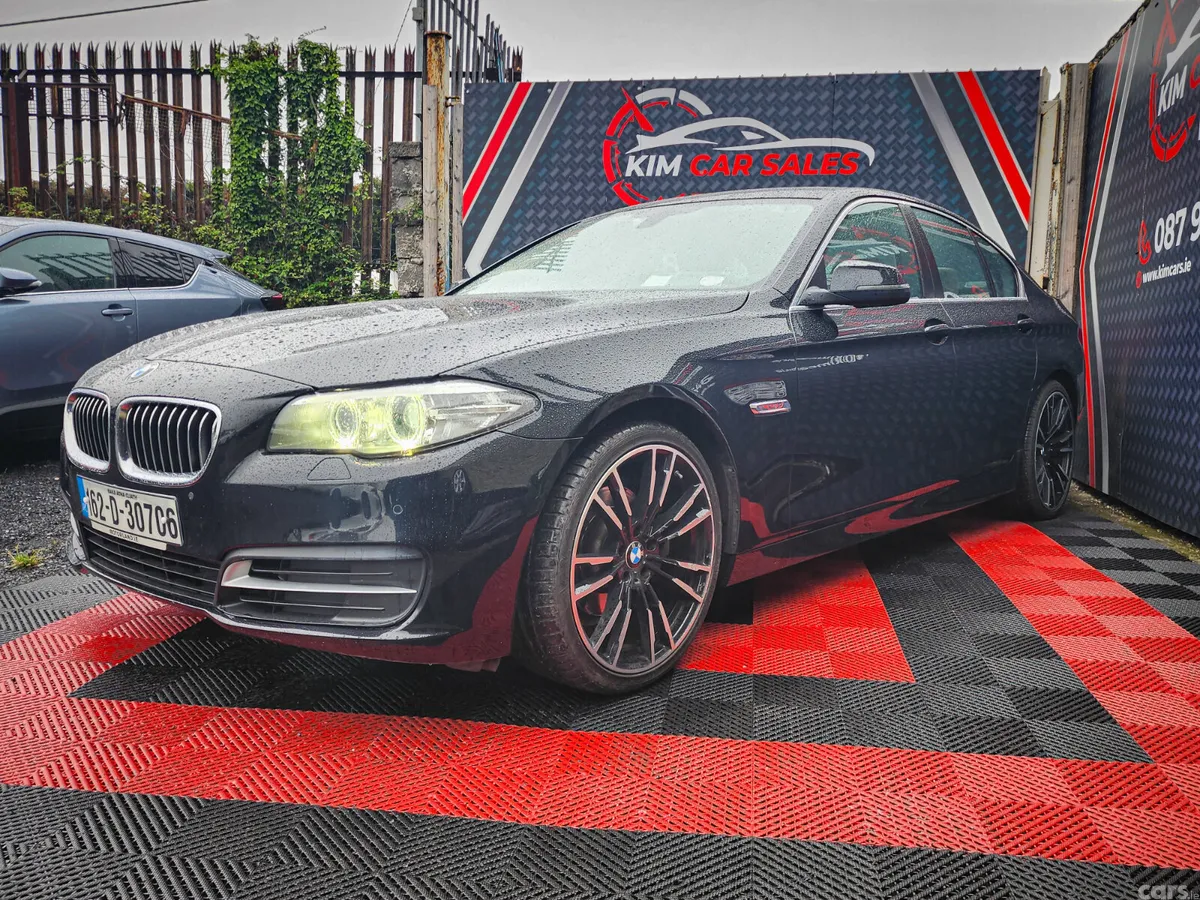 BMW 5-Series Saloon, Diesel, 2016, Black