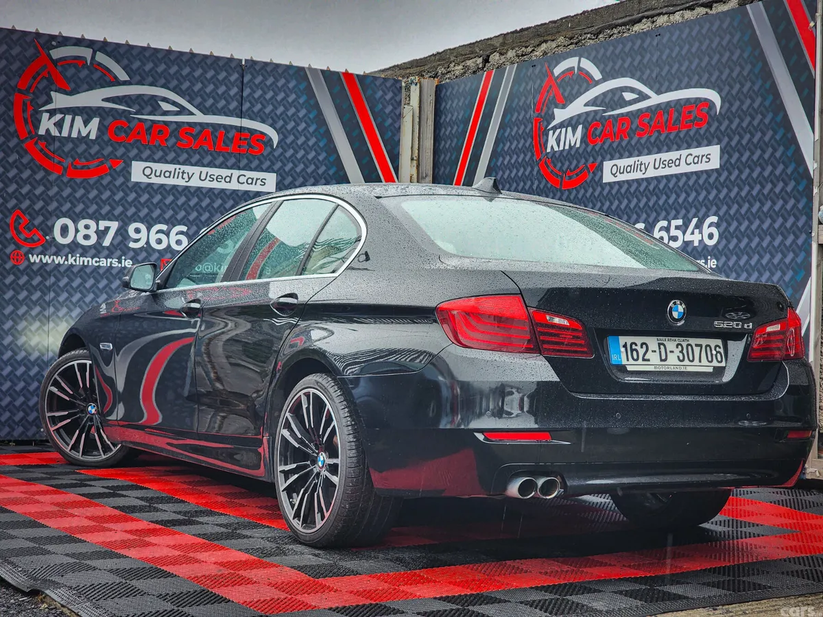 BMW 5-Series Saloon, Diesel, 2016, Black
