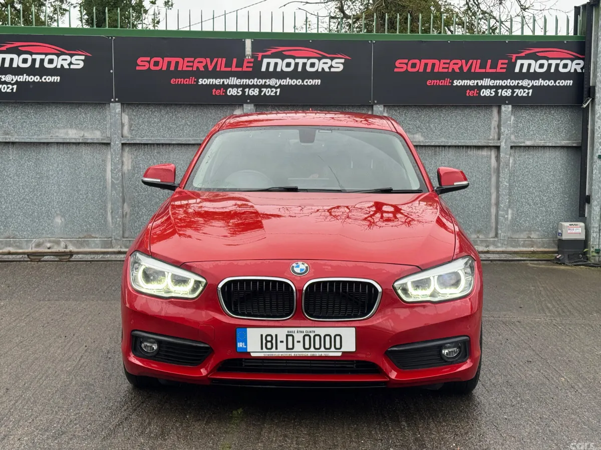 BMW 1-Series Hatchback, Petrol, 2018, Red