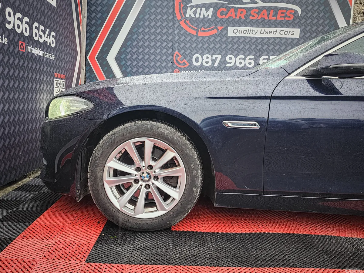 BMW 5-Series Saloon, Diesel, 2014, Blue