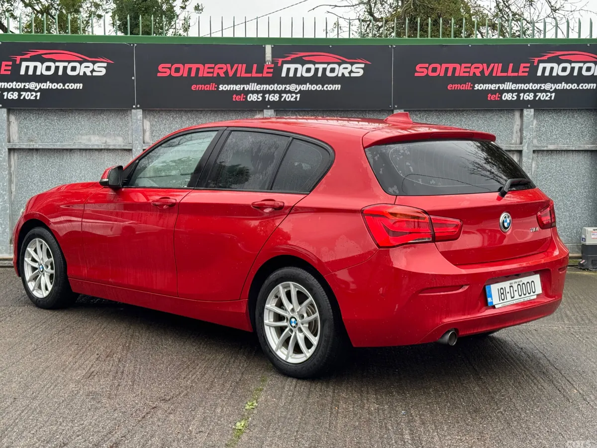 BMW 1-Series Hatchback, Petrol, 2018, Red