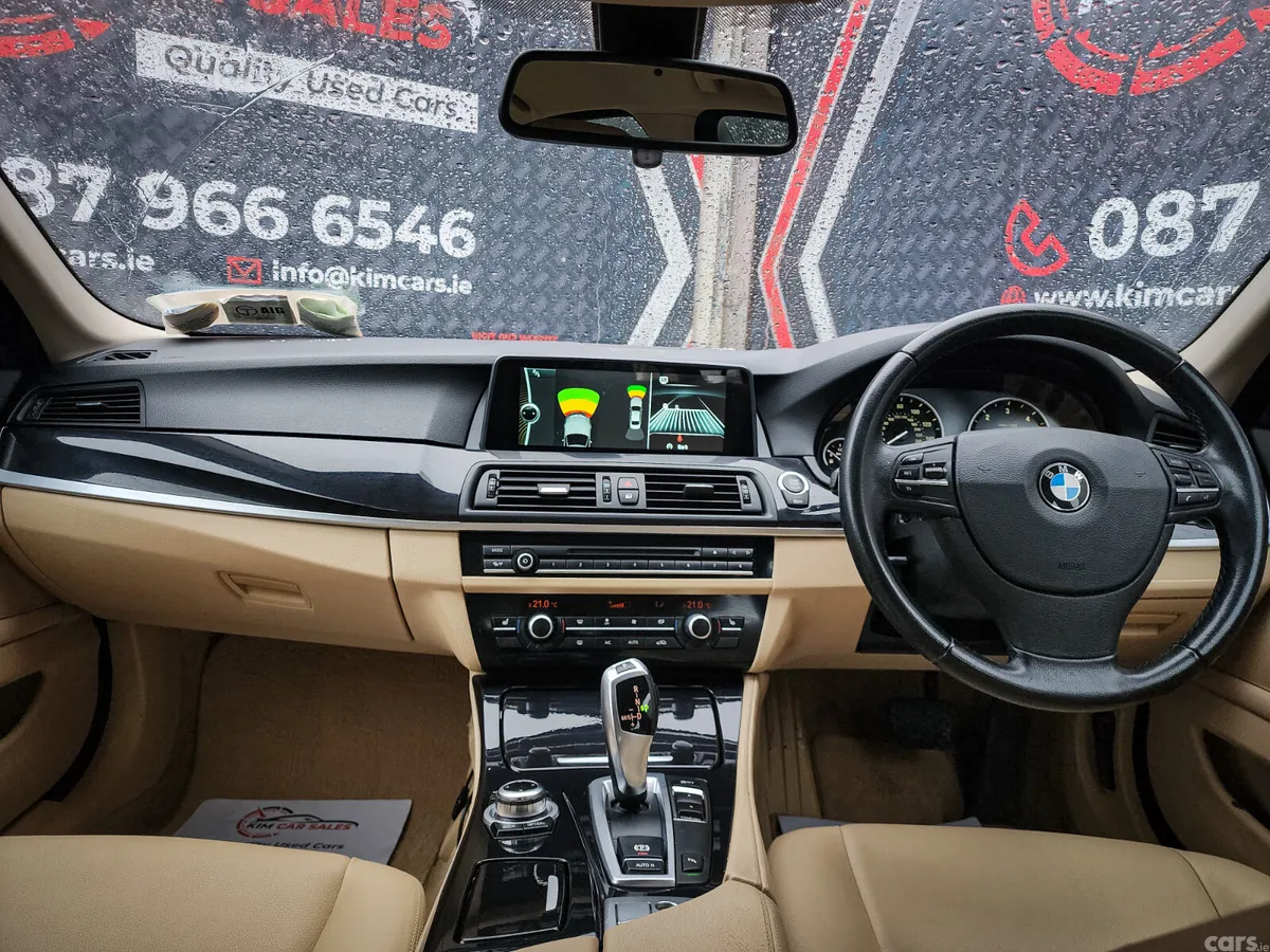 BMW 5-Series Saloon, Diesel, 2014, Blue