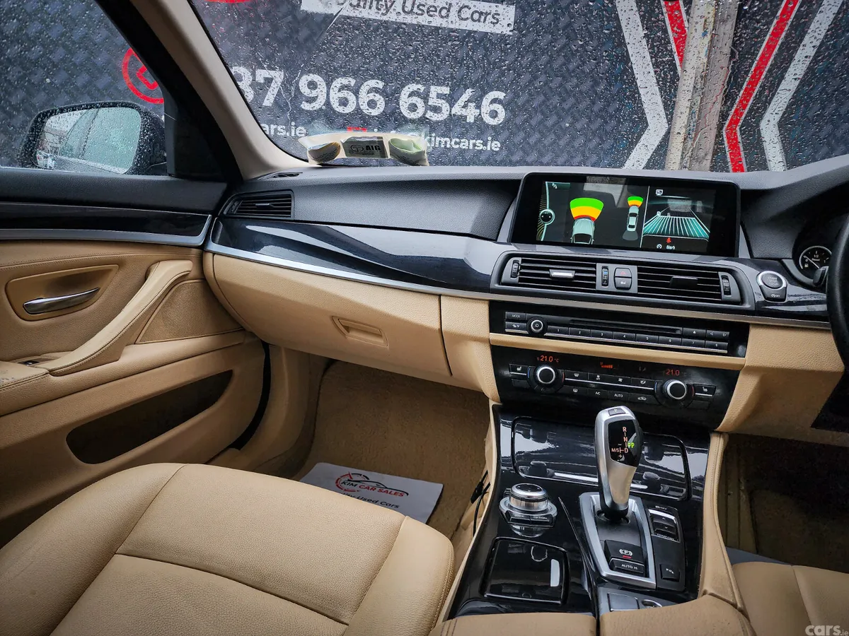 BMW 5-Series Saloon, Diesel, 2014, Blue