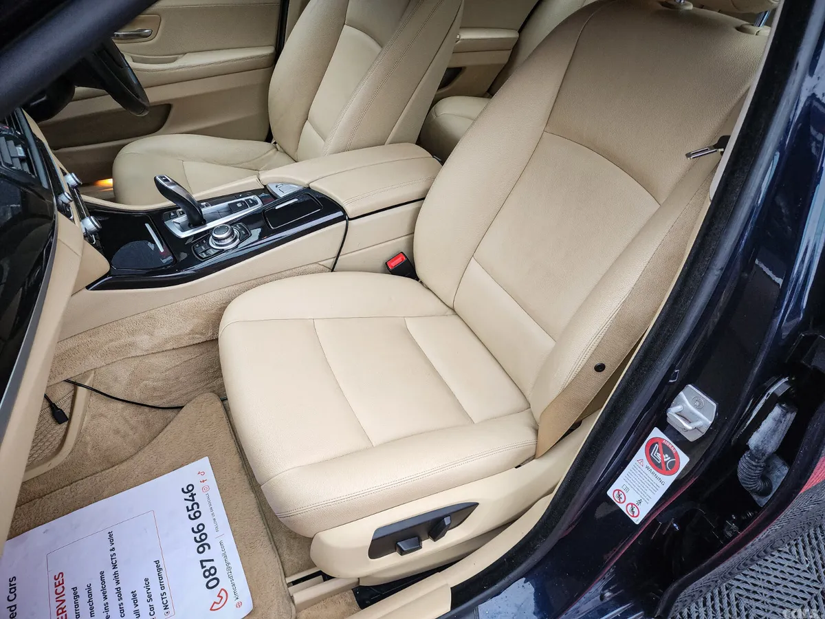 BMW 5-Series Saloon, Diesel, 2014, Blue