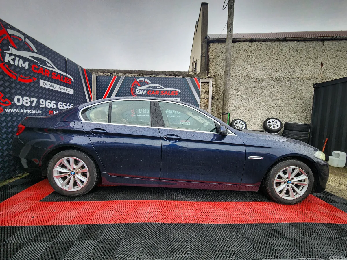 BMW 5-Series Saloon, Diesel, 2014, Blue