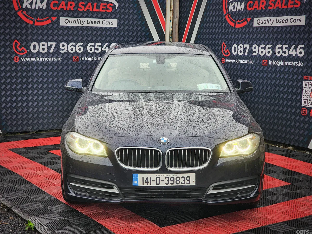 BMW 5-Series Saloon, Diesel, 2014, Blue